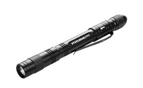 Steelman PRO USB Rechargeable Penlight Flashlight, 70 Lumens, Black #78609
