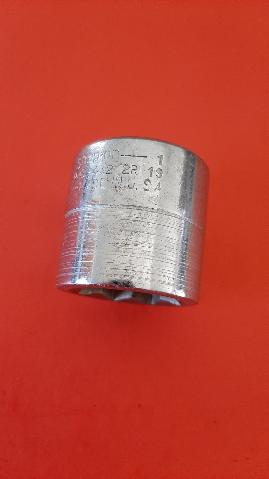 Snap-on Tools USA PHD432 1″ 8pt Point Double Square Socket 3/4″ Drive 2R 19