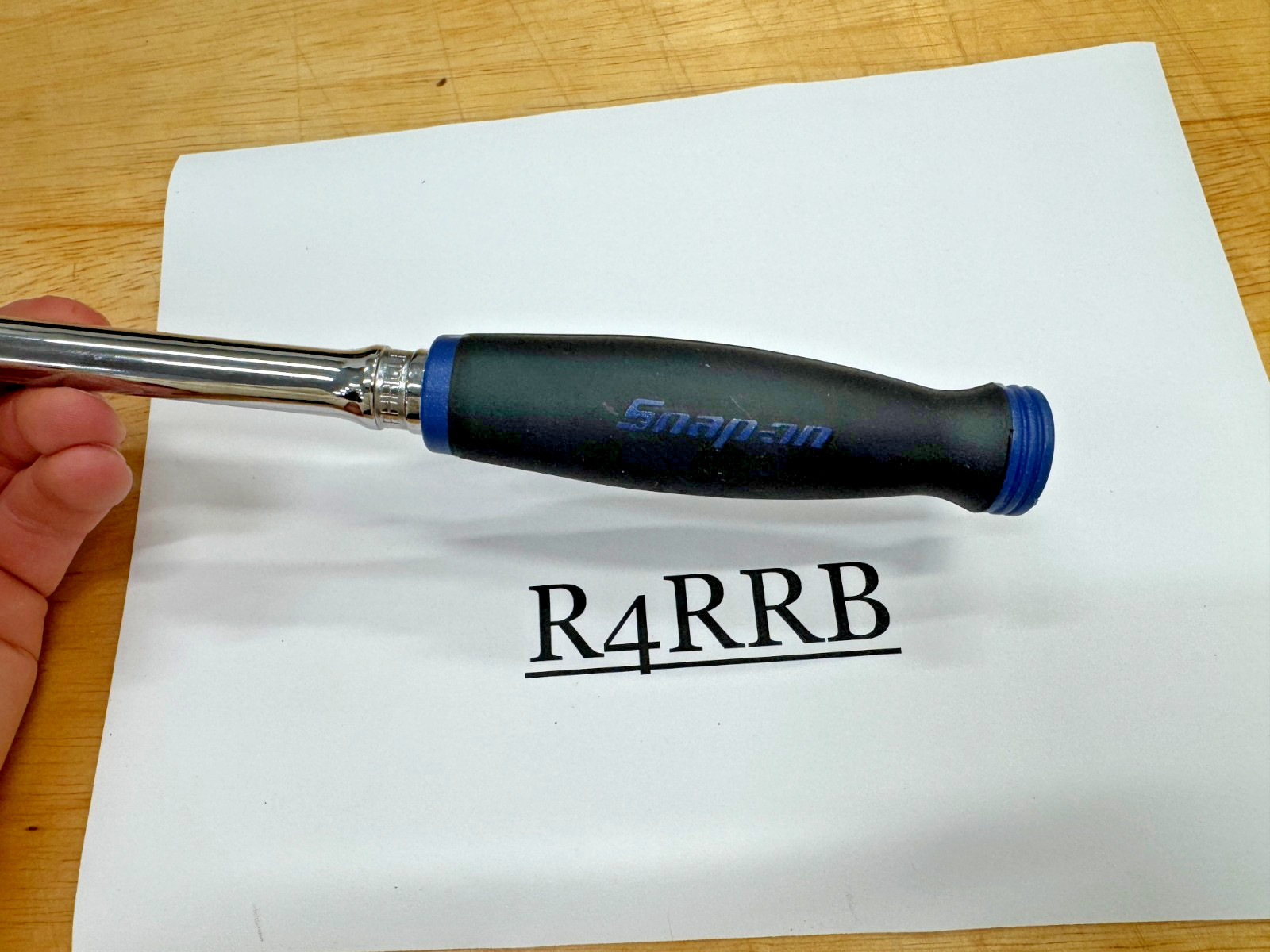 Snap-on Tools NEW 3/8″ Drive POWER BLUE Quick Release Flex Ratchet FHRLLF80MB
