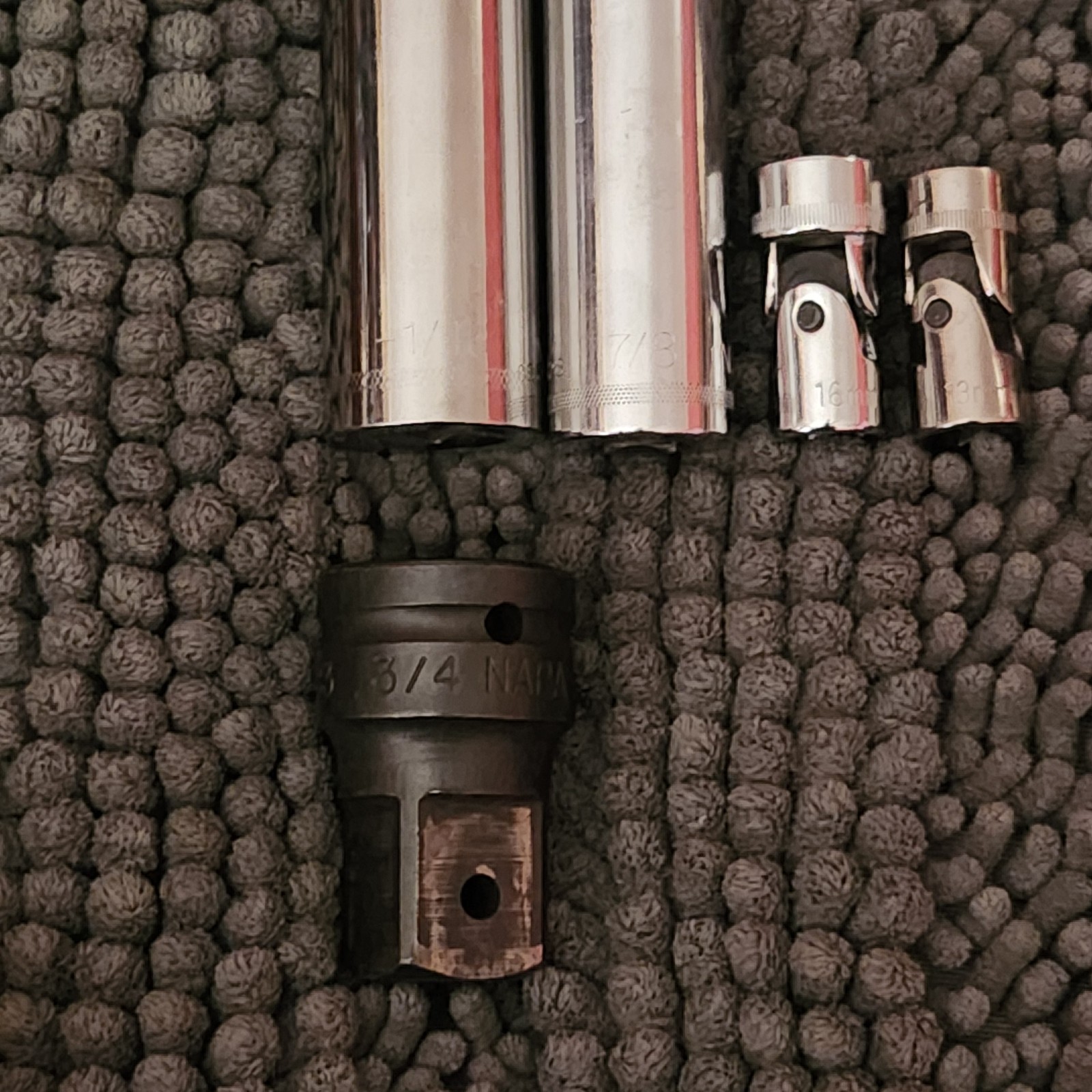 NAPA Socket Lot (8) – NB1216 NB1218 NBF13M NBF16M NHP83 NTD627M NTD628 NTD634