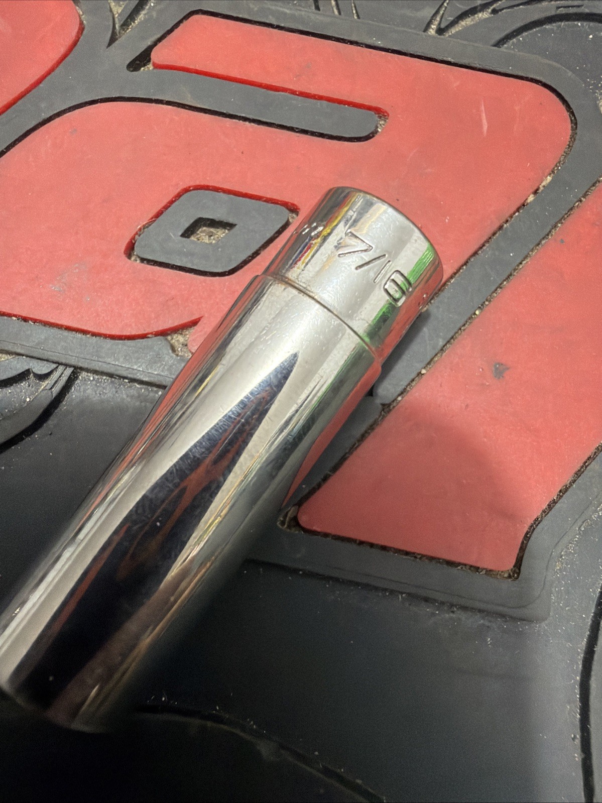 SNAP ON STM14 7/16 FLANK DEEP SOCKET 6 POINT 1/4″ DRIVE USA MADE FREE SHIPPING