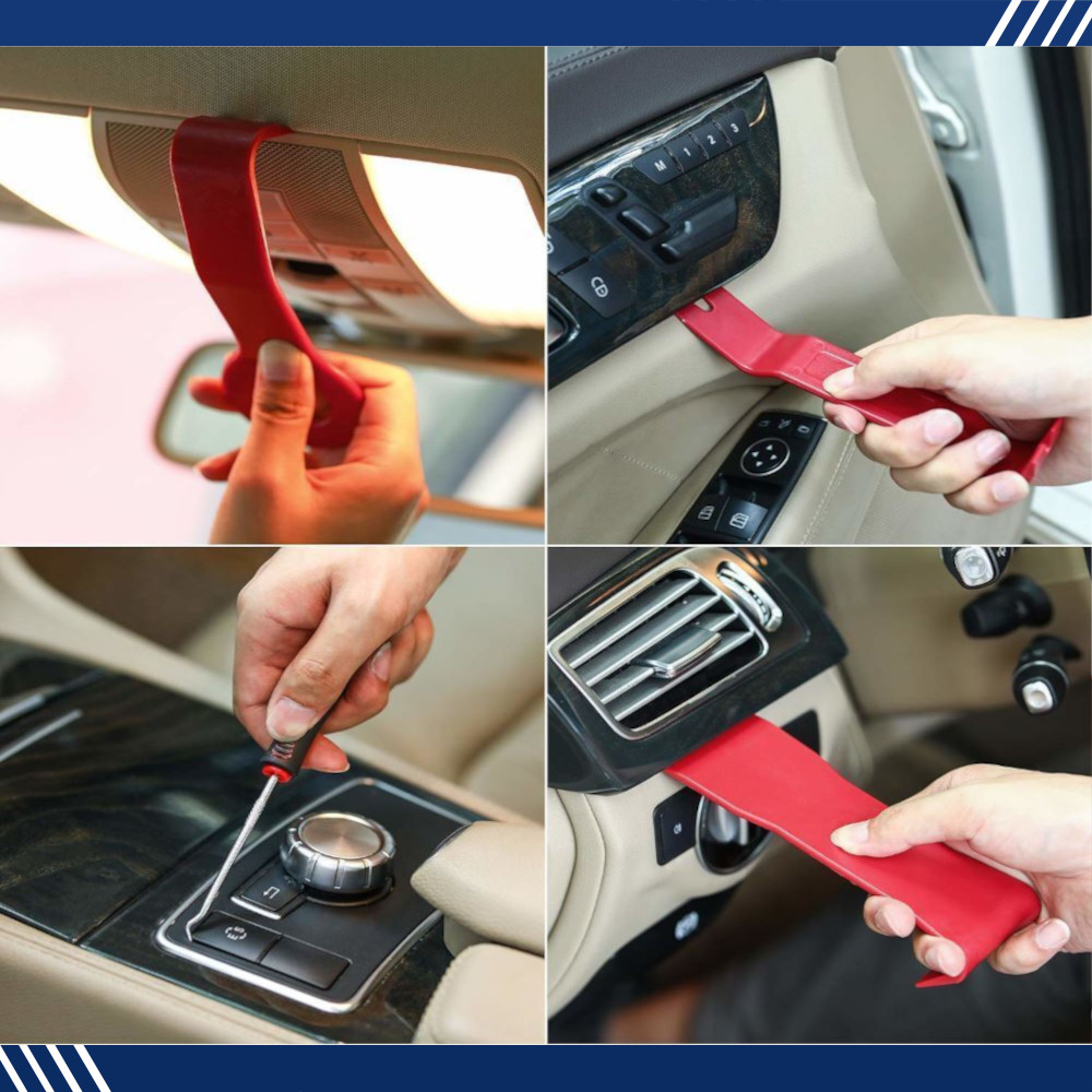 Trim Dash Kit Tool Removal Pry Set 31 Piece Dashboard Release Keys Plastic Case