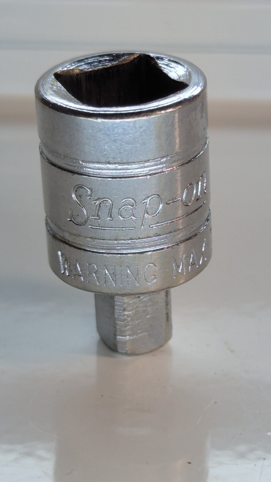 Snap-on TMI 3/8″ to 1/4″ Drive Reducer Adapter Adaptor Socket 450lb USA Tool