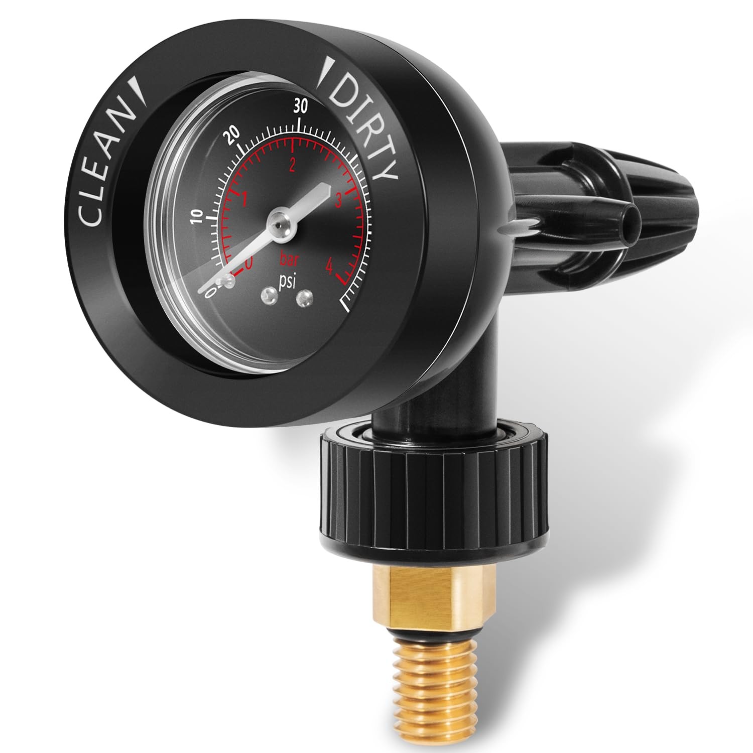 R0357200 Brass Air Relief Valve w Pressure Gauge For Zodiac Jandy CV DEV DEL JS