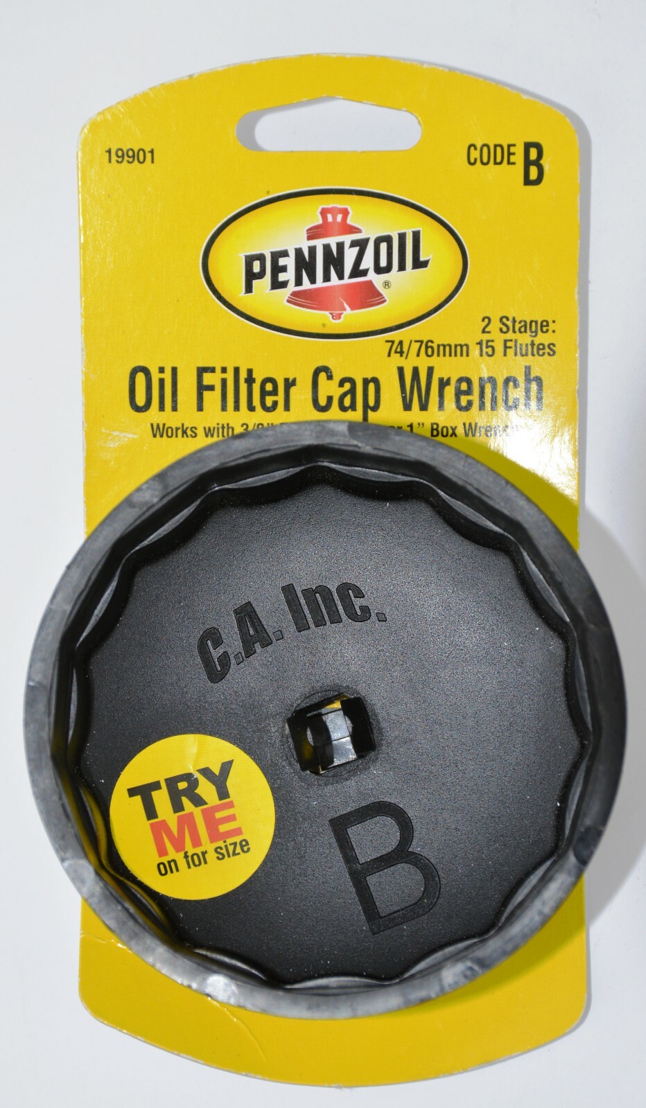Pennzoil Oil Filter Cap Wrench 4 Sizes 65/67mm , 74/76mm , 93mm , 75mm NEW