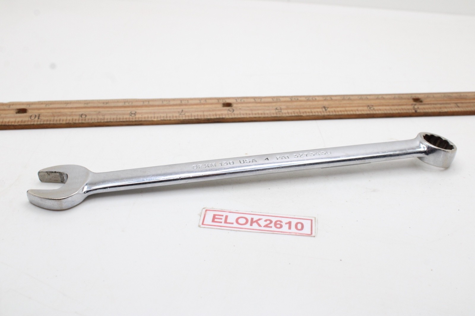 Snap-on OEXM130 13mm 12 Point Metric Combination Wrench Chrome 7.5″ USA