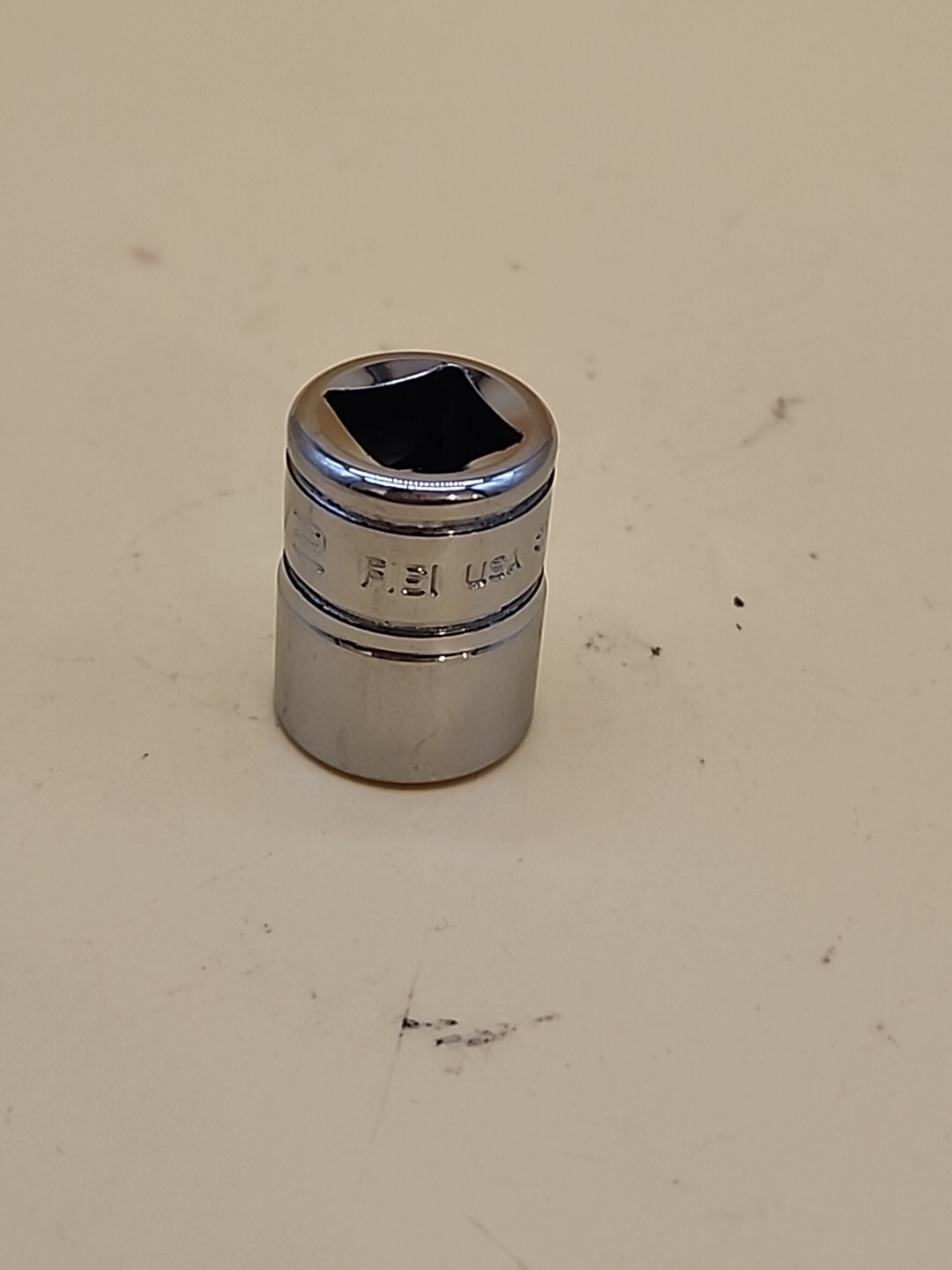 Snap-on Tools F161 1/2″- 3/8″ Drive 12pt Chrome Socket USA