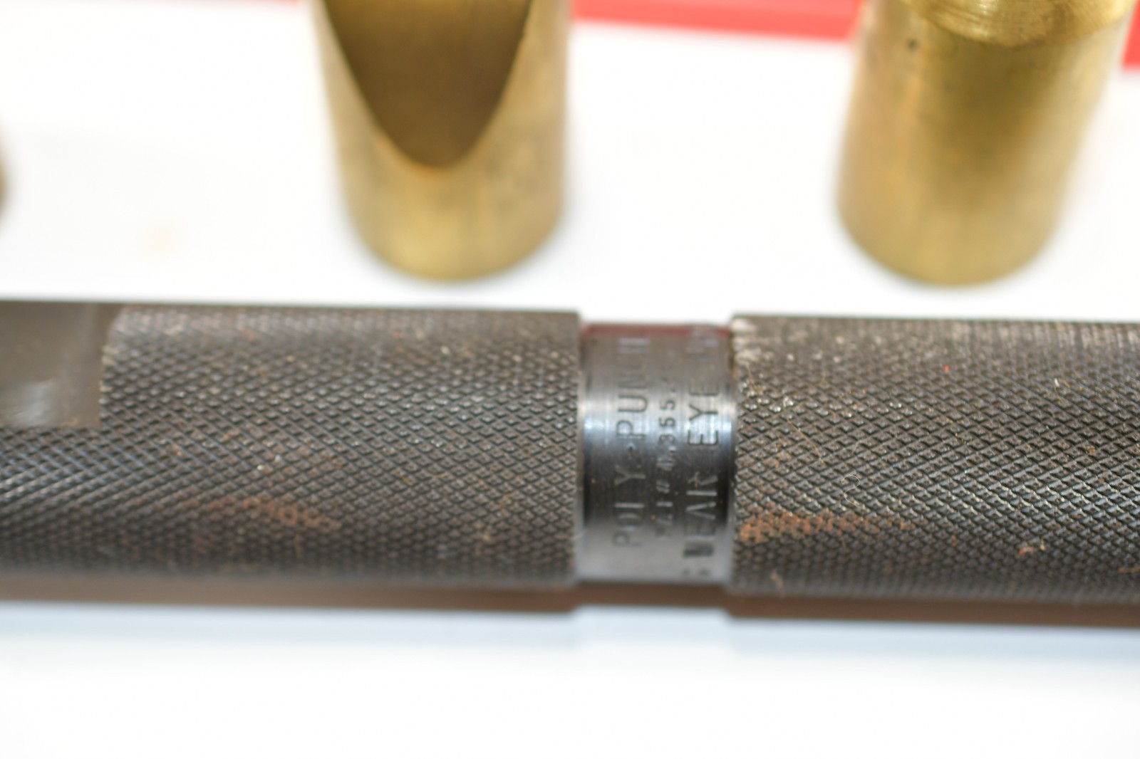 Matco Tools PPS4 4 Piece Poly-Punch Brass Drift Punches with Holder USA O024
