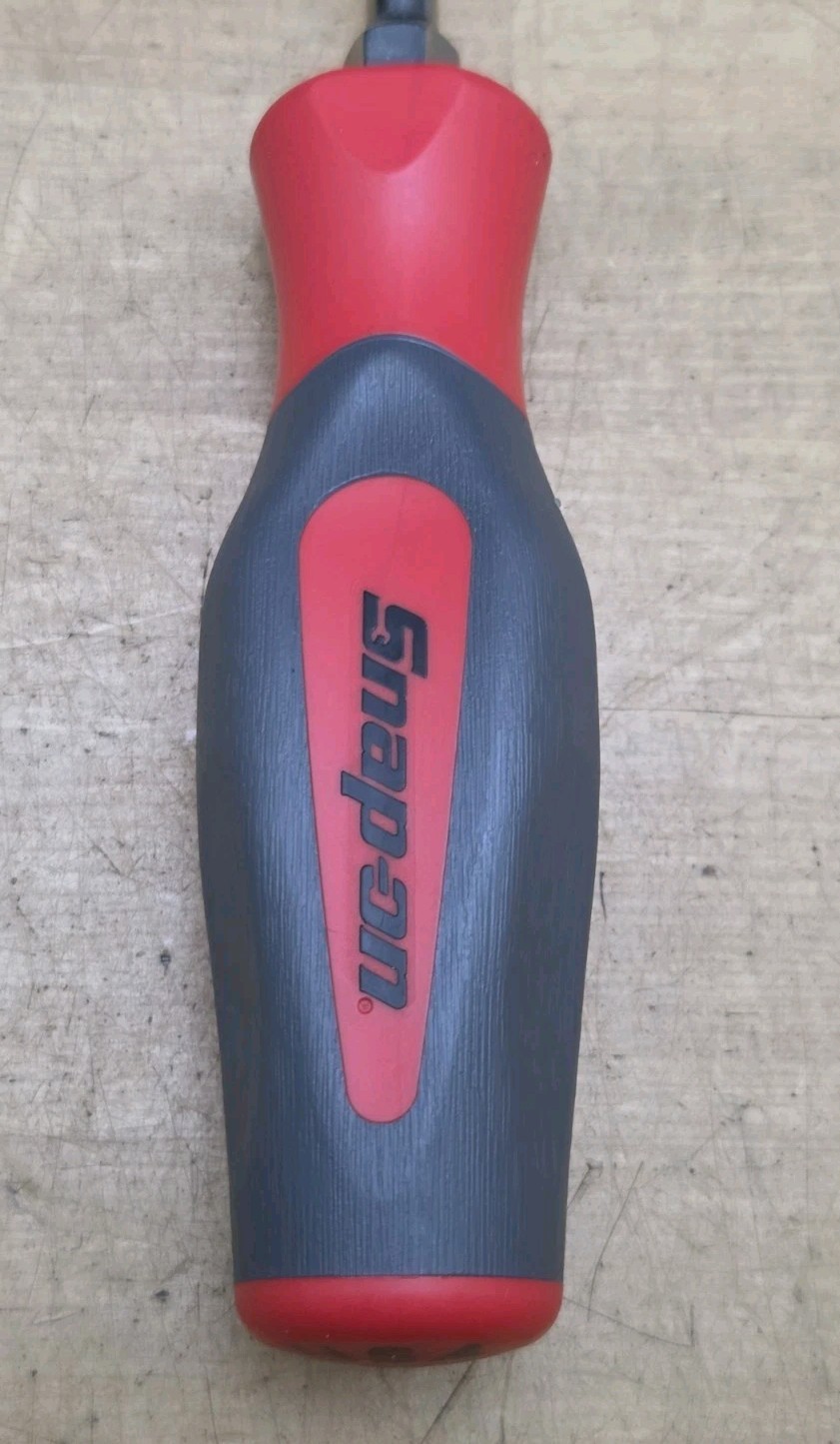 New Snap On SHDP63IR-#3 Phillips Tip X 6″ Long Blade Hard Handle Screwdriver