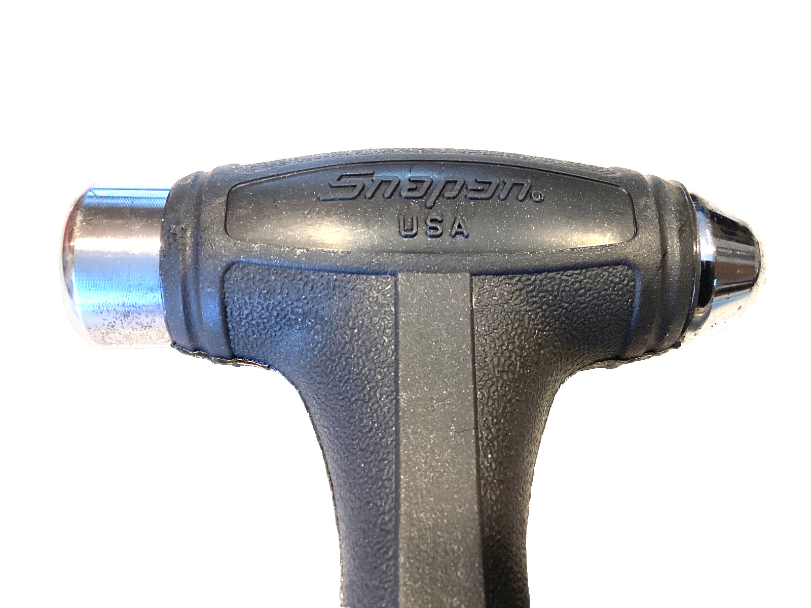 Snap On 8 Ounce Titanium Gray Soft Grip Dead Blow Ball Peen Hammer HBBD8 NICE