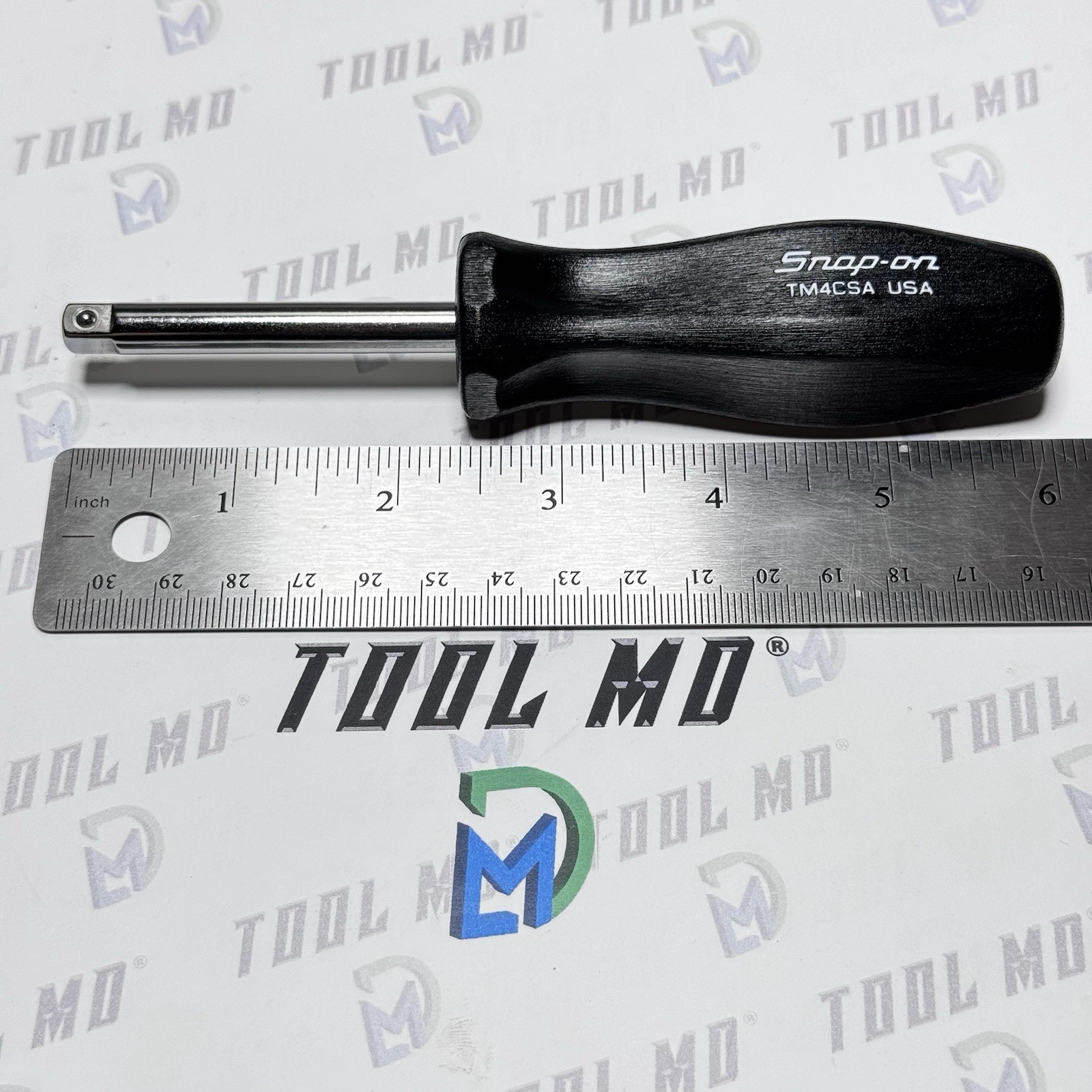 Snap-on Tools USA NEW BLACK Hard Handle 1/4″ Standard Shank Driver TM4CSA