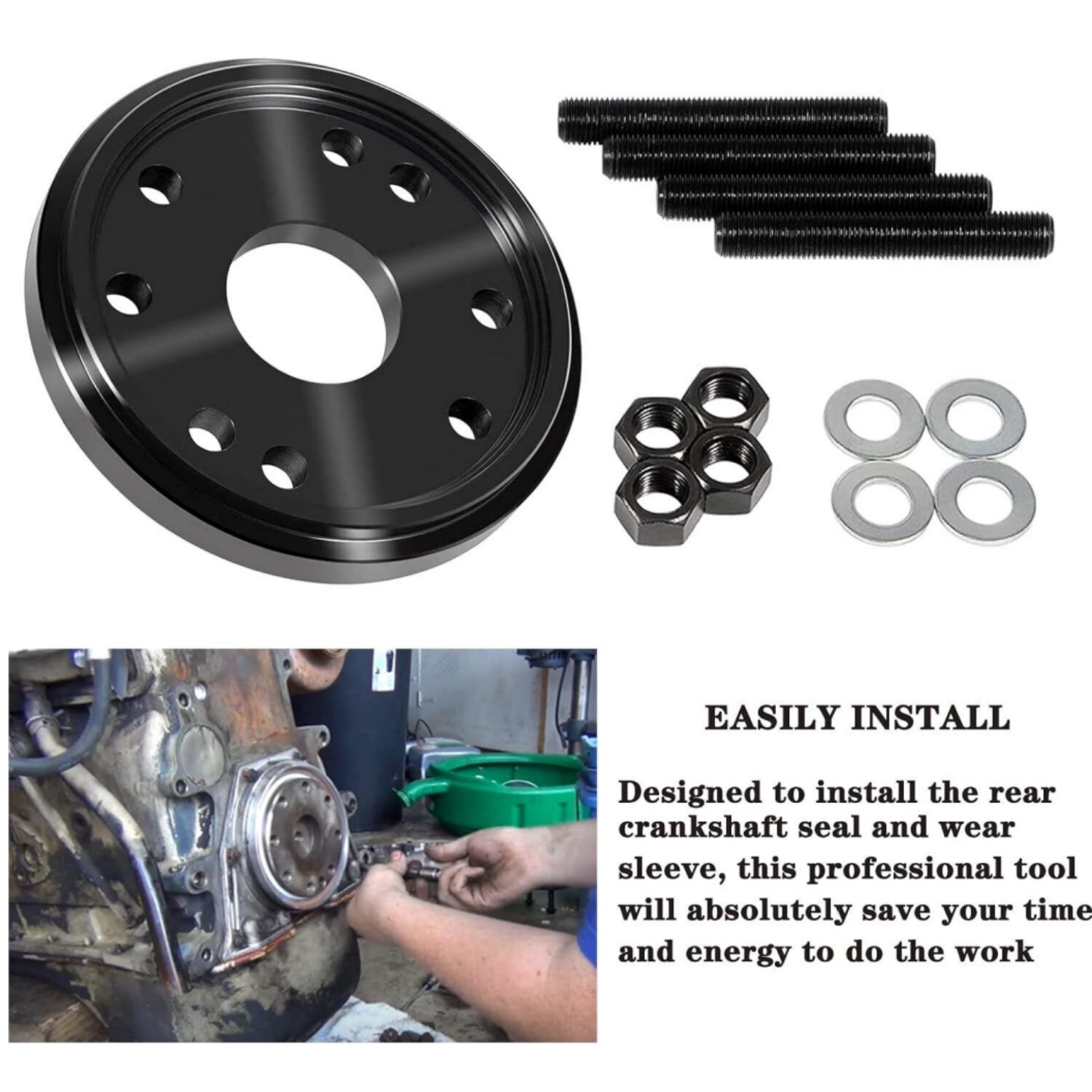 3824078 5395259 Rear Crankshaft Seal Installer Alt ST-224C For Cummins 3.90/5.9L