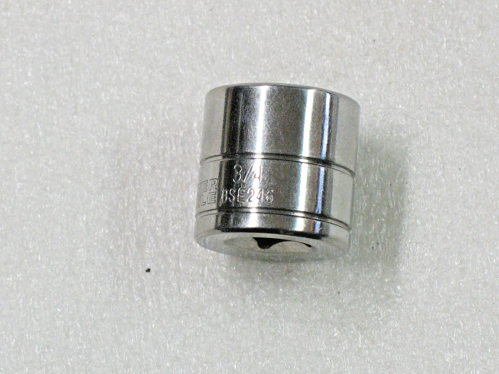 Matco Silver Eagle Tools 3/4″ Shallow Socket 3/8″ Drive 6 Point BSE246