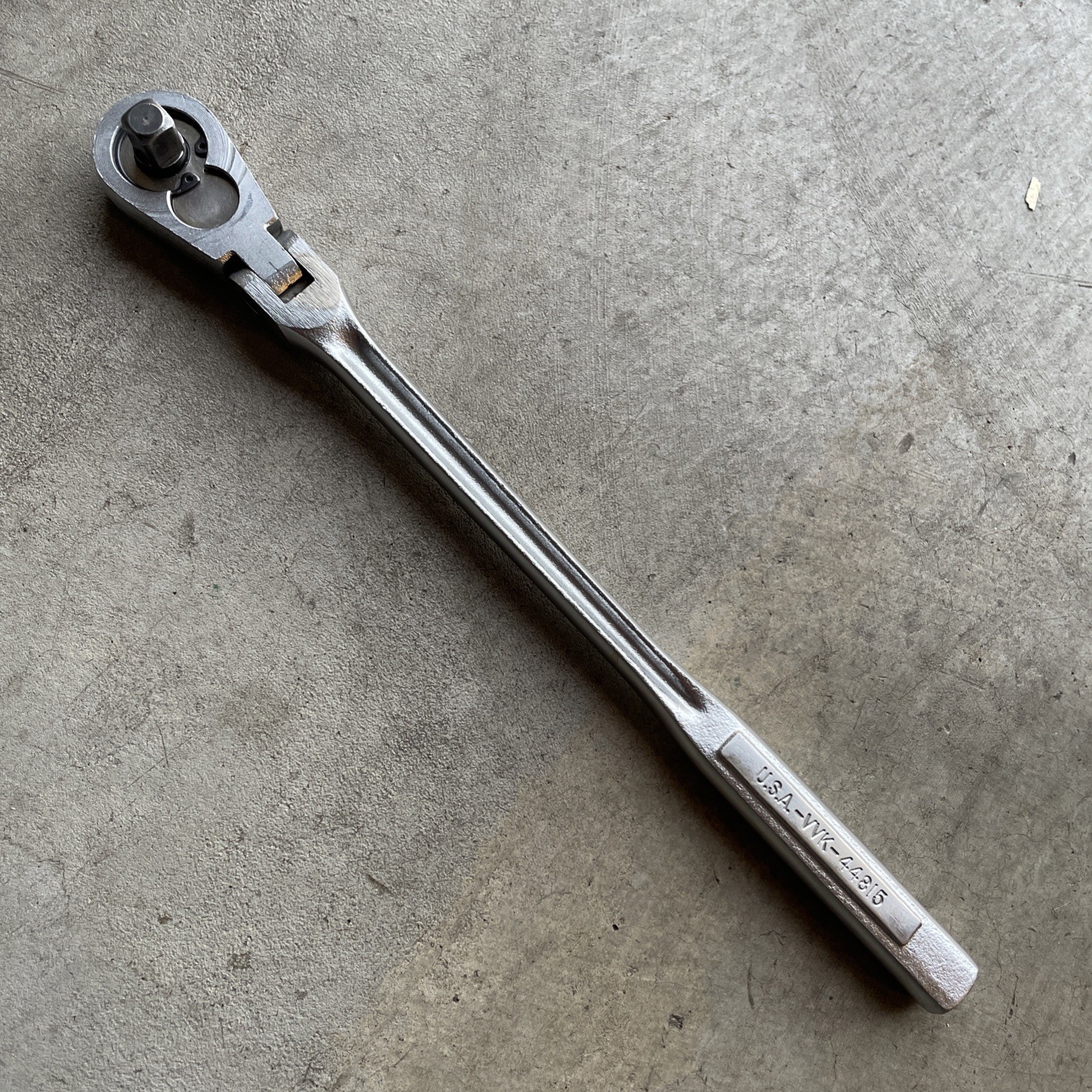 Craftsman Quick Release 3/8″ Drive Flex Head Ratchet VVK 44815 USA