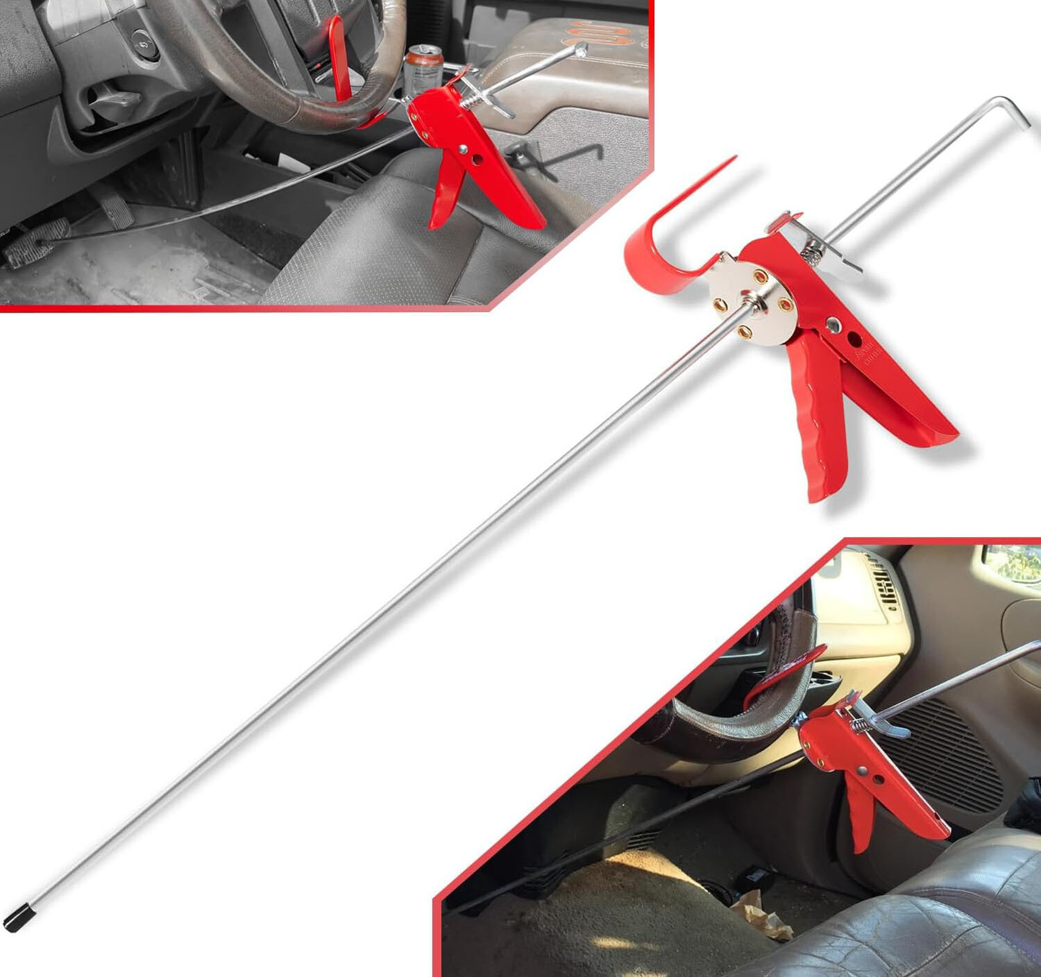 THE393 Adjustable 36″ Brake Accelerator Pedal Depressor For Most Vehicle Repair