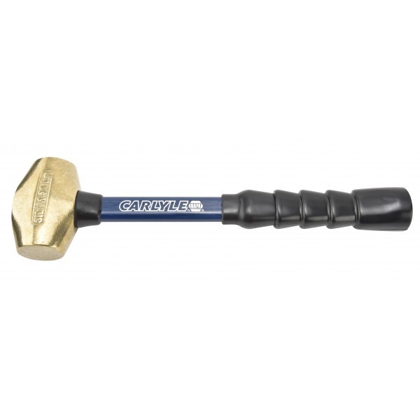 Carlyle Brass Hammer – Fiberglass Handle – 12in. – 3 lb – HFHBR312