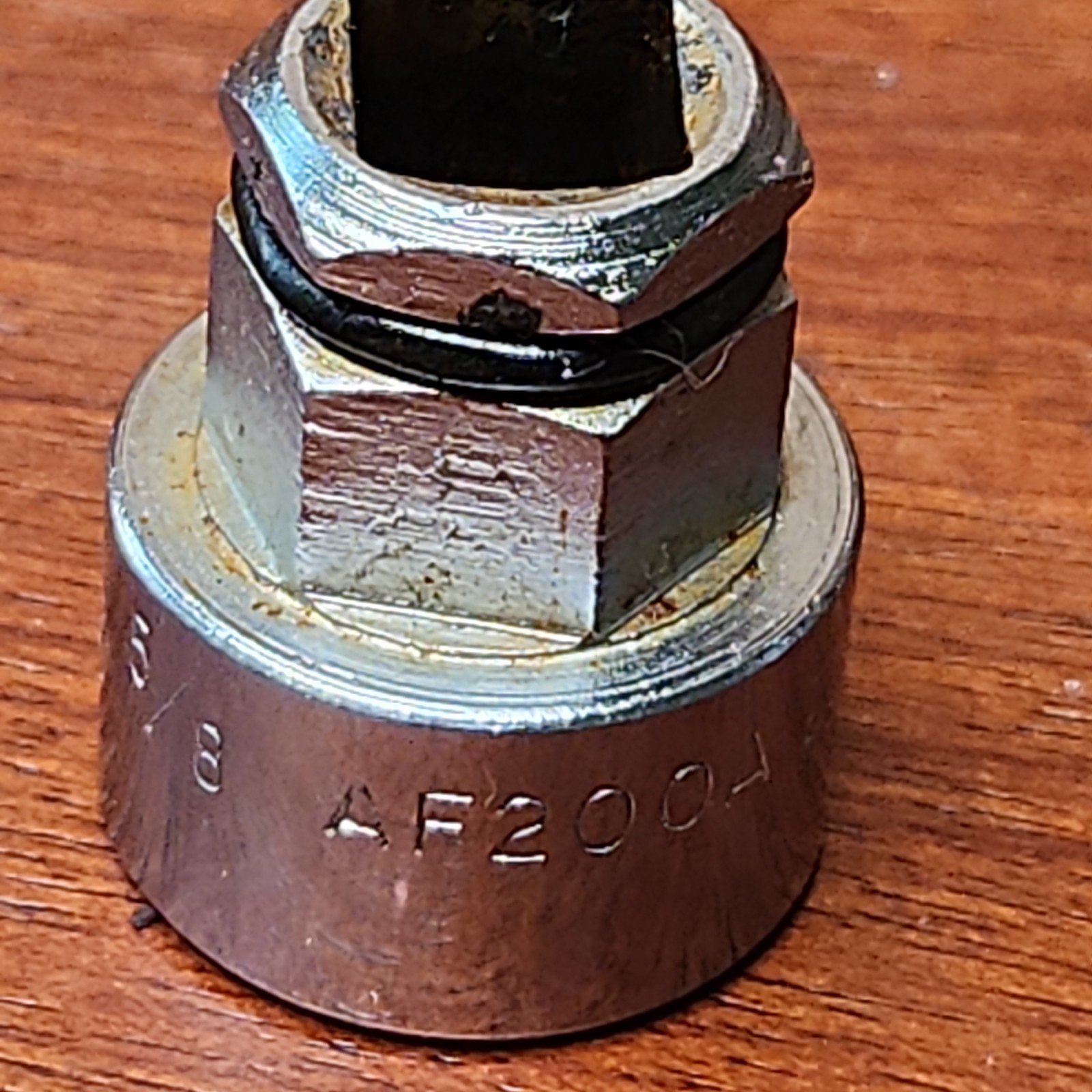 LOT OF 4 SNAP-ON PASS THRU THROUGH SOCKETS 5/8″, 11/16″, 3/8″ 7/16″