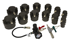 Lisle 69910 14 Piece Turbo Test Kit With Smoke Adapter Brand New!