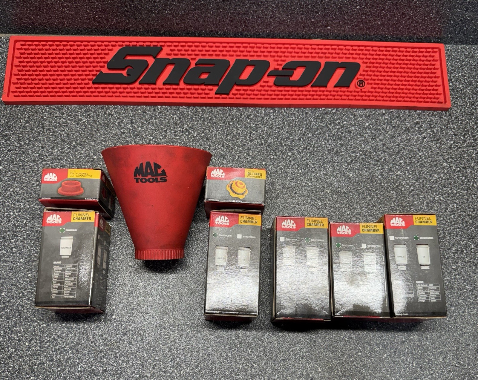 MAC TOOLS SD1270S8 8 PIECE OIL FUNNEL SET FREE SHIPPING