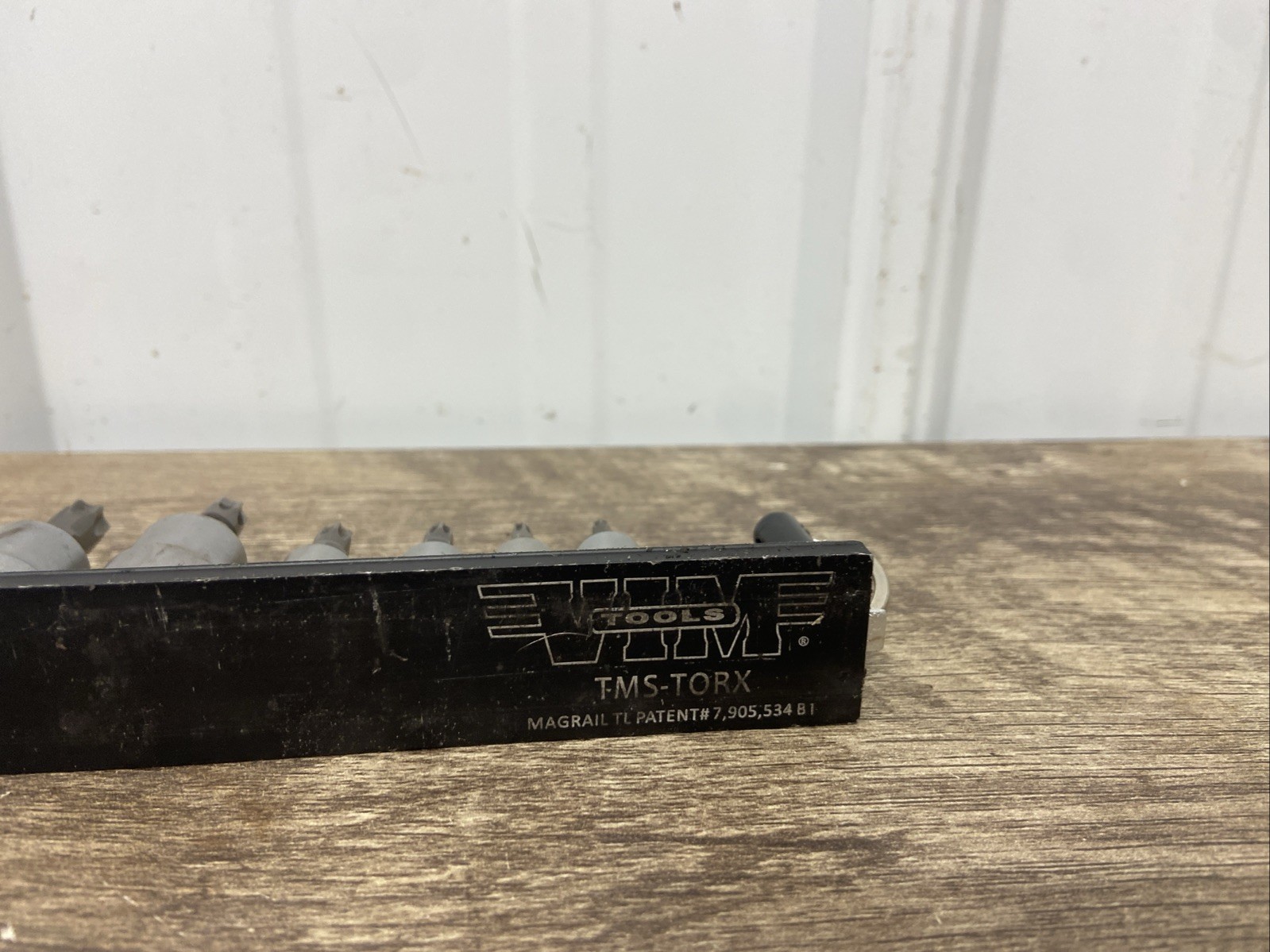 Elite 11piece Torx Set, T10 Thru T70, package on a Black Magrail VIM-TMS-TORX