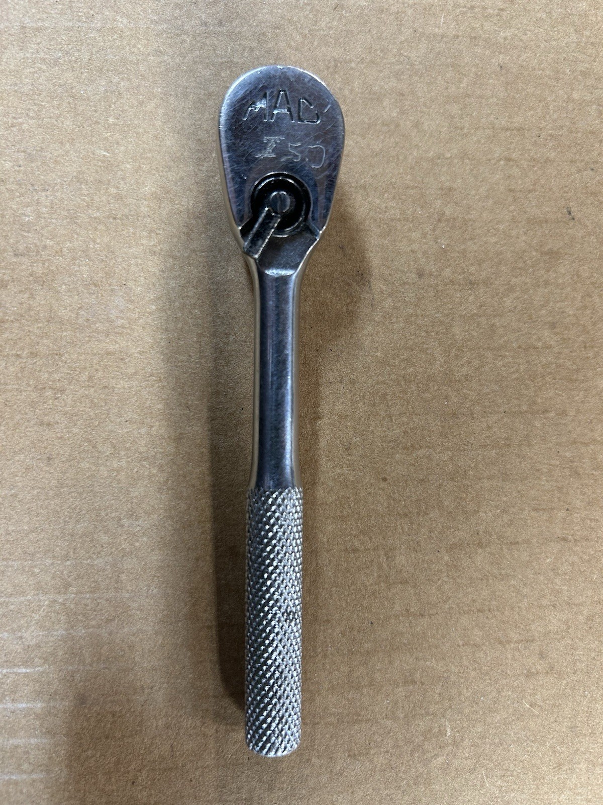 MAC Tools 1/4″ Drive Knurled Pear-Head Ratchet 5″ Long MR5