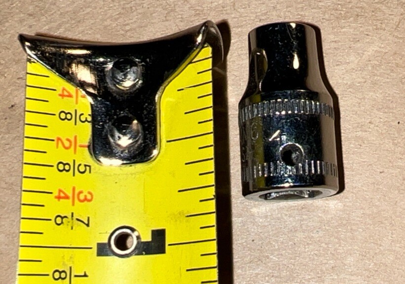 Snap On 1/4″ Drive 6mm Shallow 6pt Metric Socket TMM6