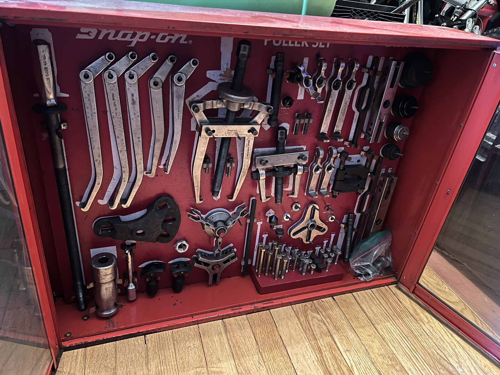 Snap On CJ2000 Combination Puller Set Cabinet Master Set 🔥keys NO SHIP Complete