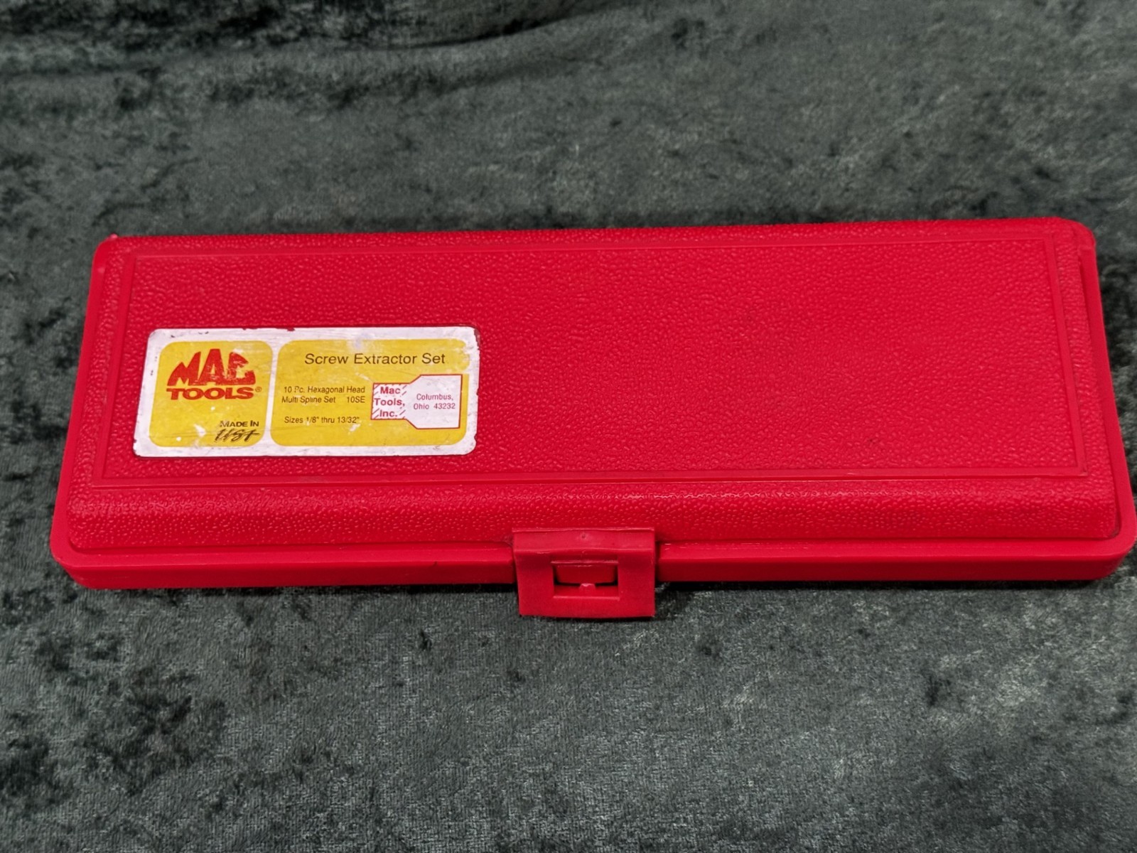 Mac Tools Screw Extractor Set 25 PC 1/8″ – 13/32″ With Case