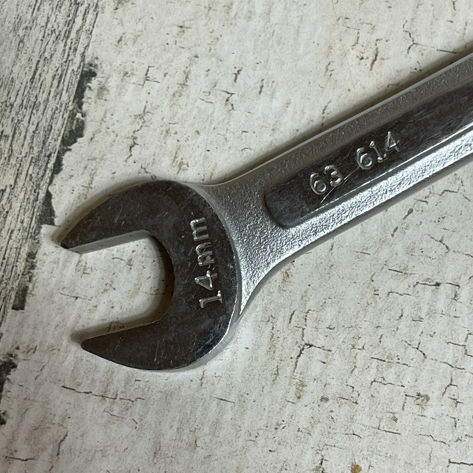 EASCO 14mm 63614 Combination Wrench 12 Point Made In USA Vintage Forged Alloy