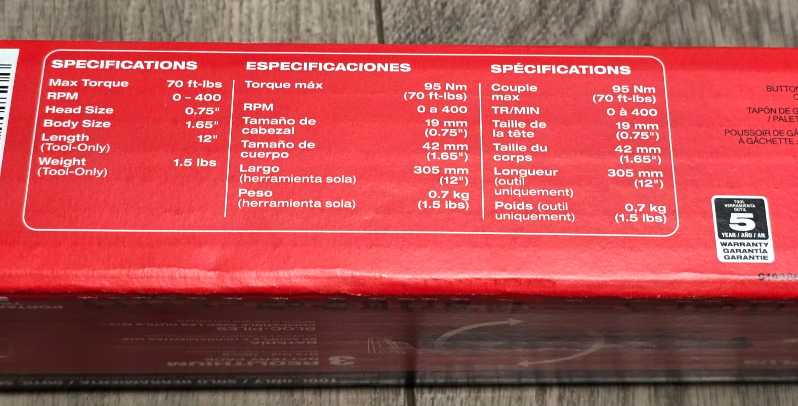 Milwaukee 3053-20 M12 FUEL 3/8″ dr High Speed, 70 ft lb New Ratchet! Tool Only
