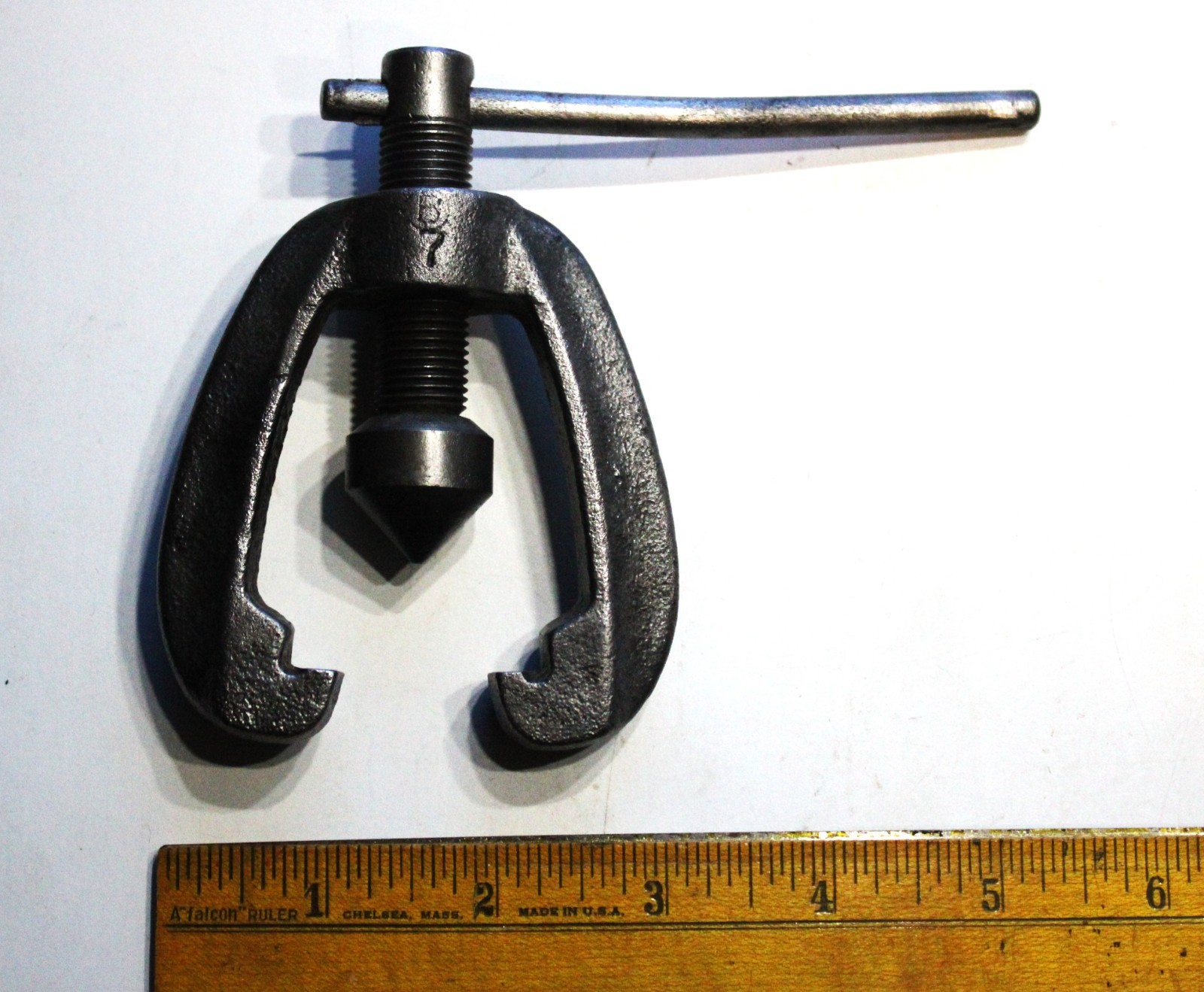 Vintage Ball Joint Separator Tie Rod End Puller Tool Screw Type #158 USA