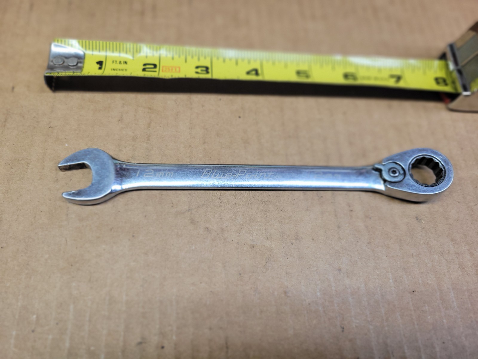 Blue-point Tools 12 MM Reversible Ratcheting Combination Wrench No BOERM12