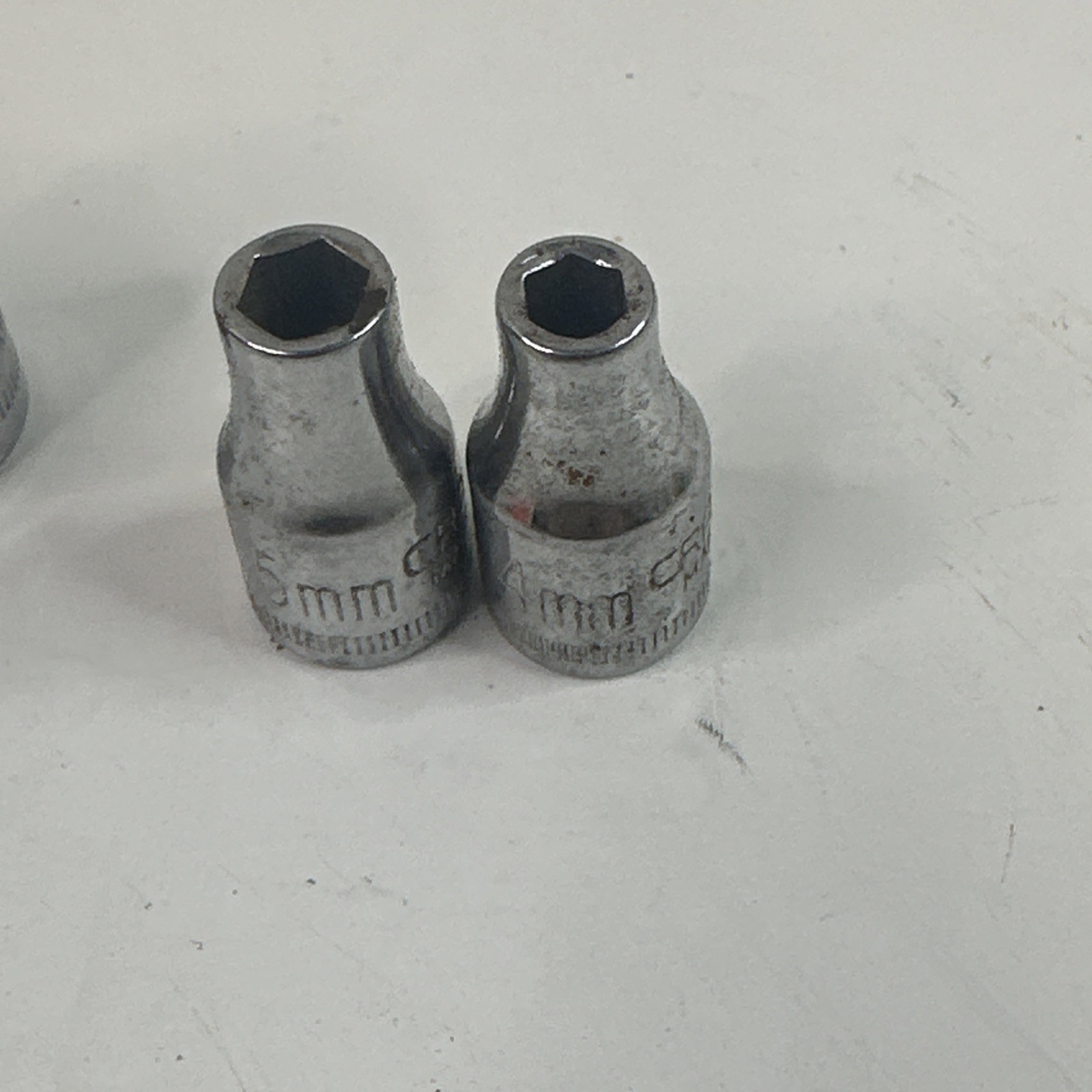 Vintage 15 Piece Craftsman 3/8″ Drive METRIC Mostly V Series Deep Socket Lot