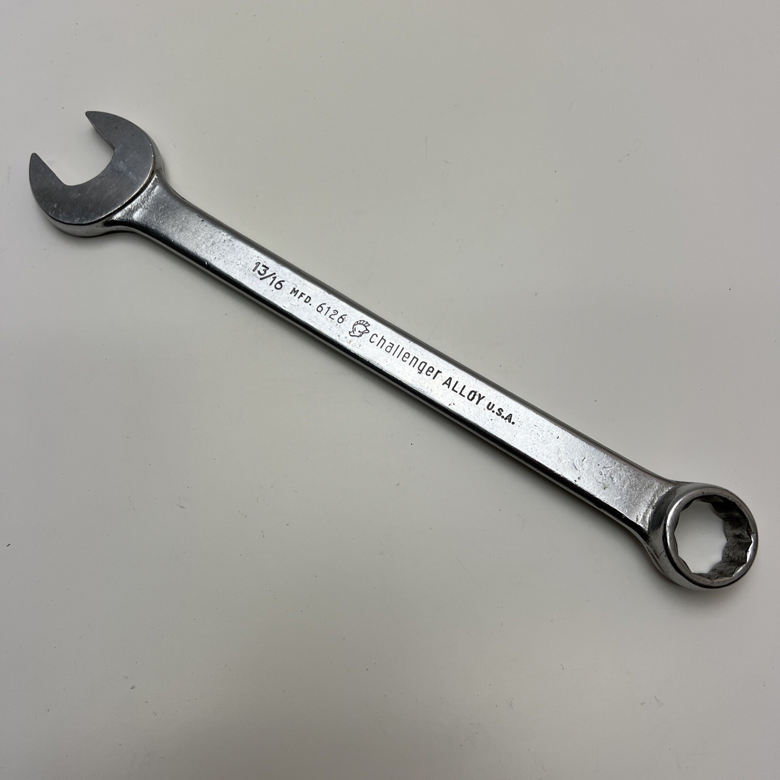 Vintage Challenger by Proto 6126 Combination Wrench 13/16 USA 10 1/4 Inches long