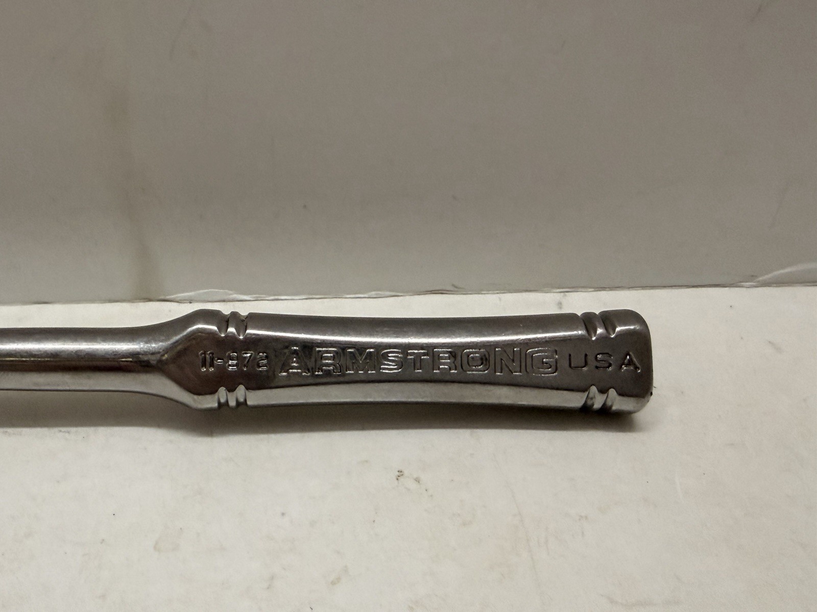 ARMSTRONG #11-972 3/8″ DRIVE CHROME FINISH RATCHET 7 1/2″