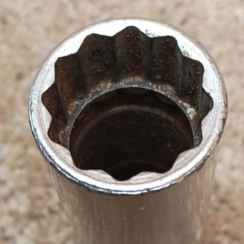 Vintage Snap-on Tools S-261 Deep Socket 12-Point 1/2″ Drive 13/16″