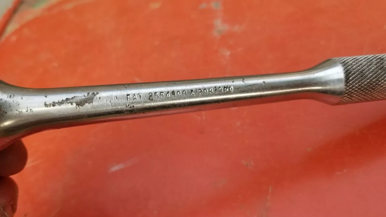 Vintage Husky Set CS43 Ratchet + CS70 Breaker T Bar USA 9″ Long Sliding Head VG