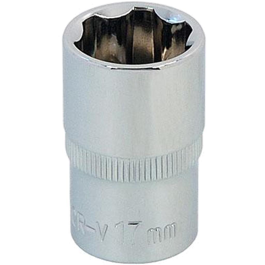 Neilsen 1/2″ Drive Standard Shallow Square Metric Single Socket 17mm