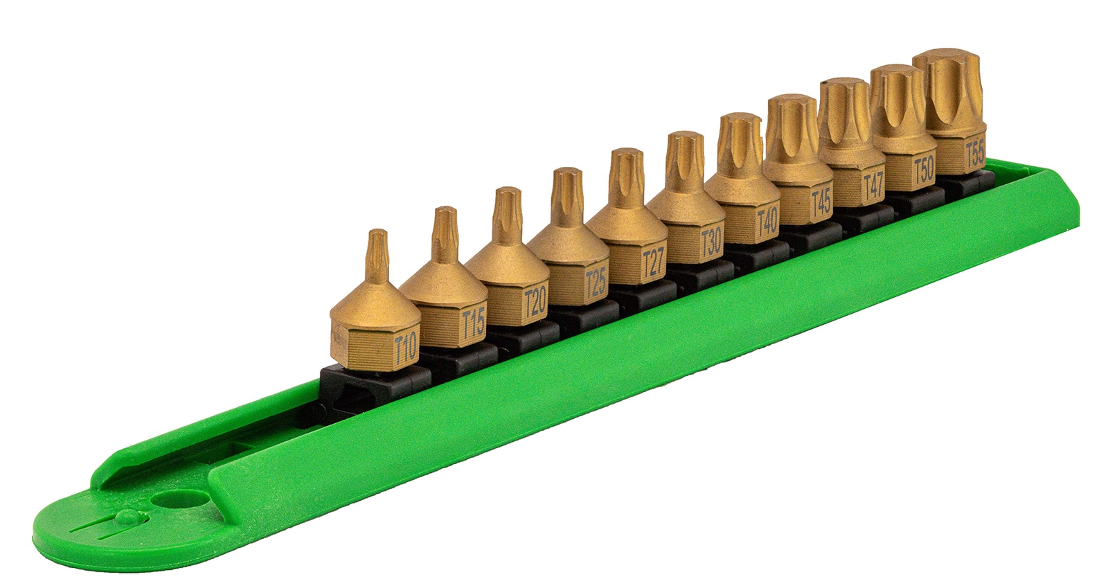 Mayhew 16003 Titanium-Coated Low-Profile Dual Drive Set, Torx, 11-Piece