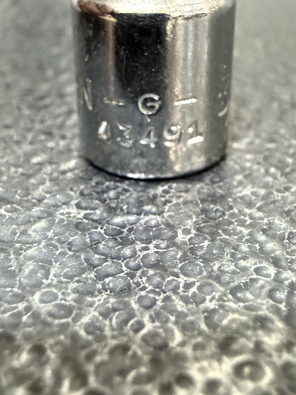Vtg 3/16″ Craftsman G-Series Part 43491 – 1/4″ Drive 6-Point Socket USA Made