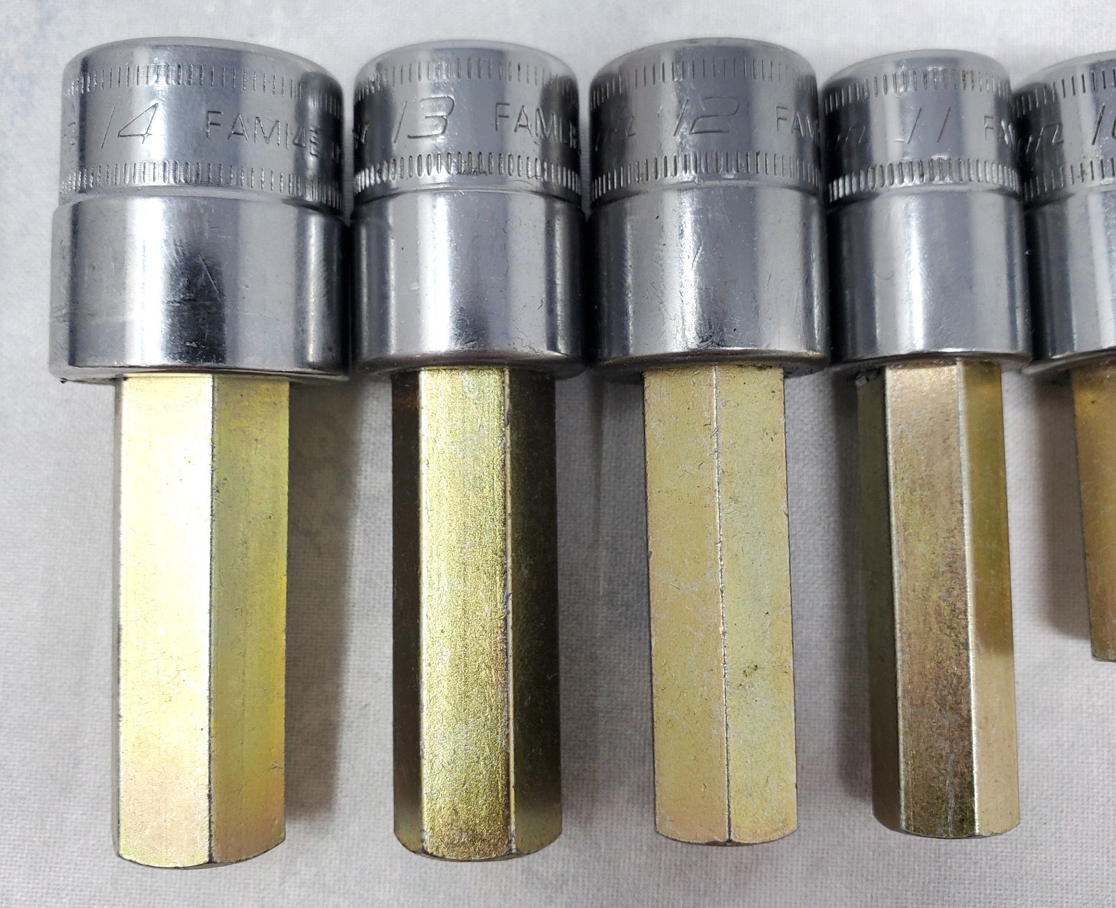 Snap-On 211EFAMY 11pc. Mix Drive Hex Bit Socket Set – PLEASE READ
