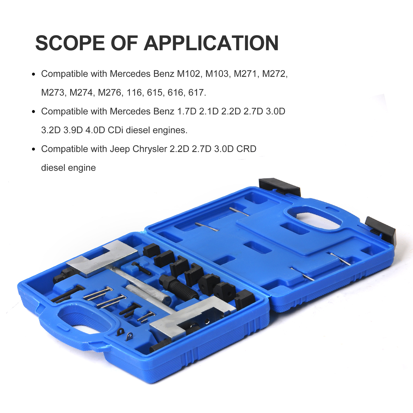 Engine Timing Chain Removal Installer Tool Kit For Benz M271 M272 M273 M274 M276