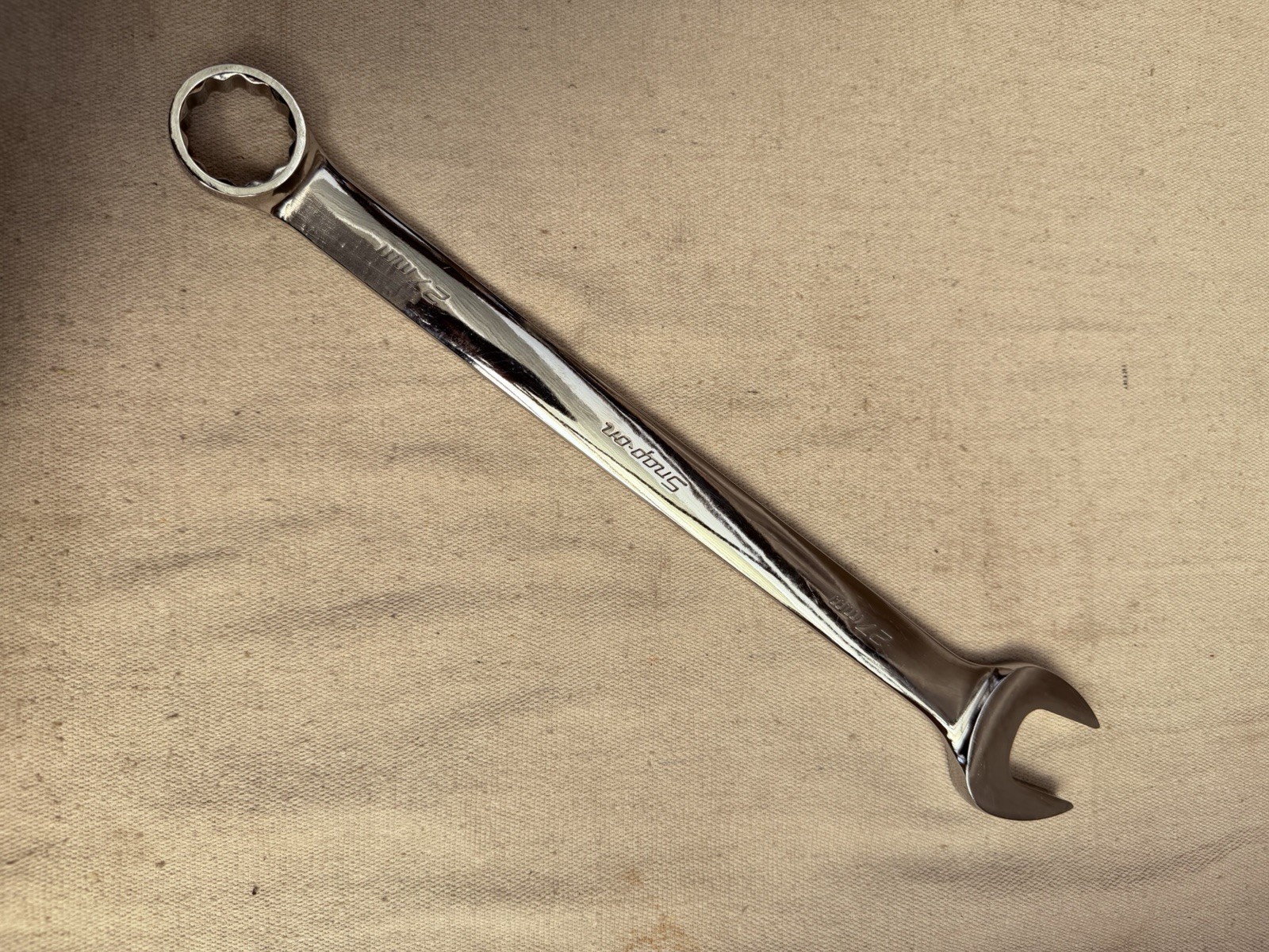 Snap-on 27 mm 12-Point Metric Combination Wrench OEXM270 USA