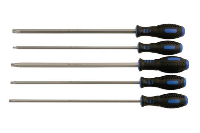 Laser 5743 Spline Screwdriver Set 5 piece