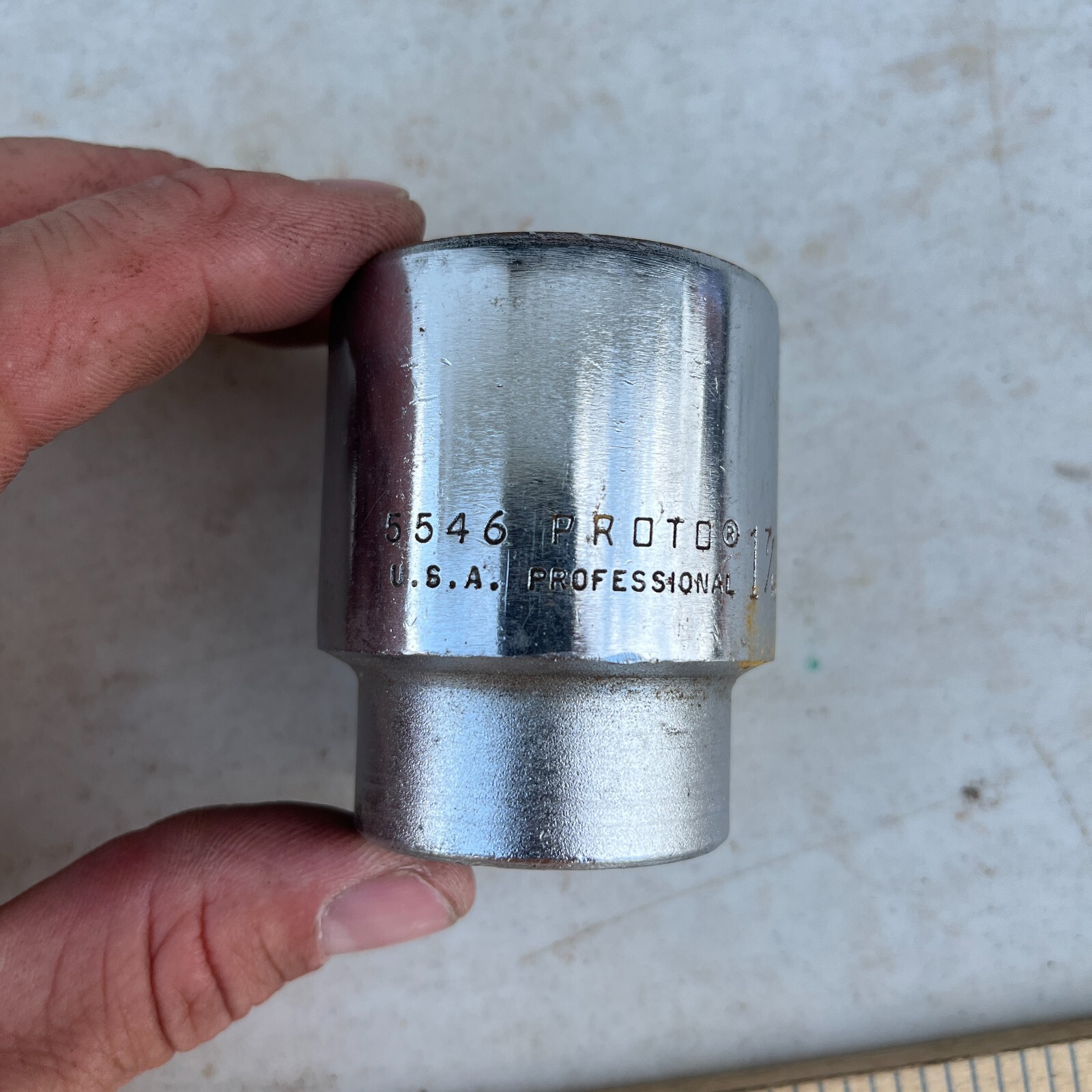 Proto Professional 5546 Shallow Socket 3/4″ Drive 1-7/16″ 12 Point
