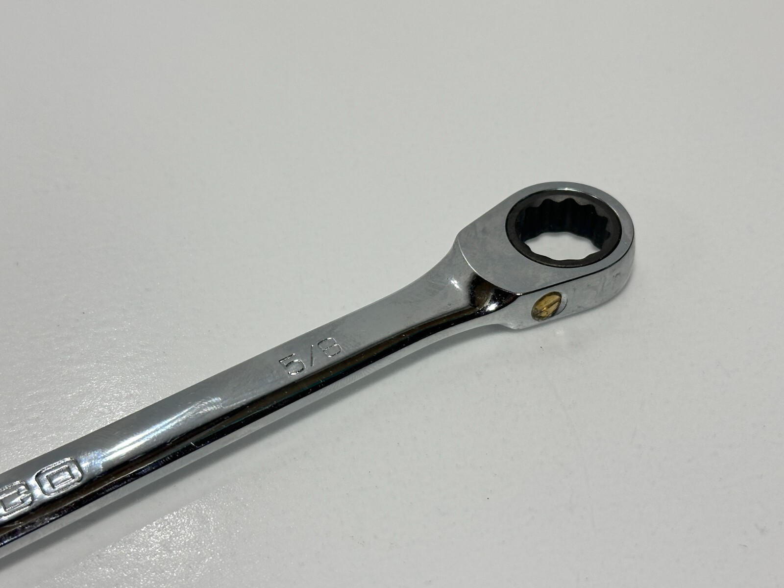 Matco 7GRCXL202 5/8” SAE 72 Teeth Extra Long Ratcheting Wrench, Non-Slip Box