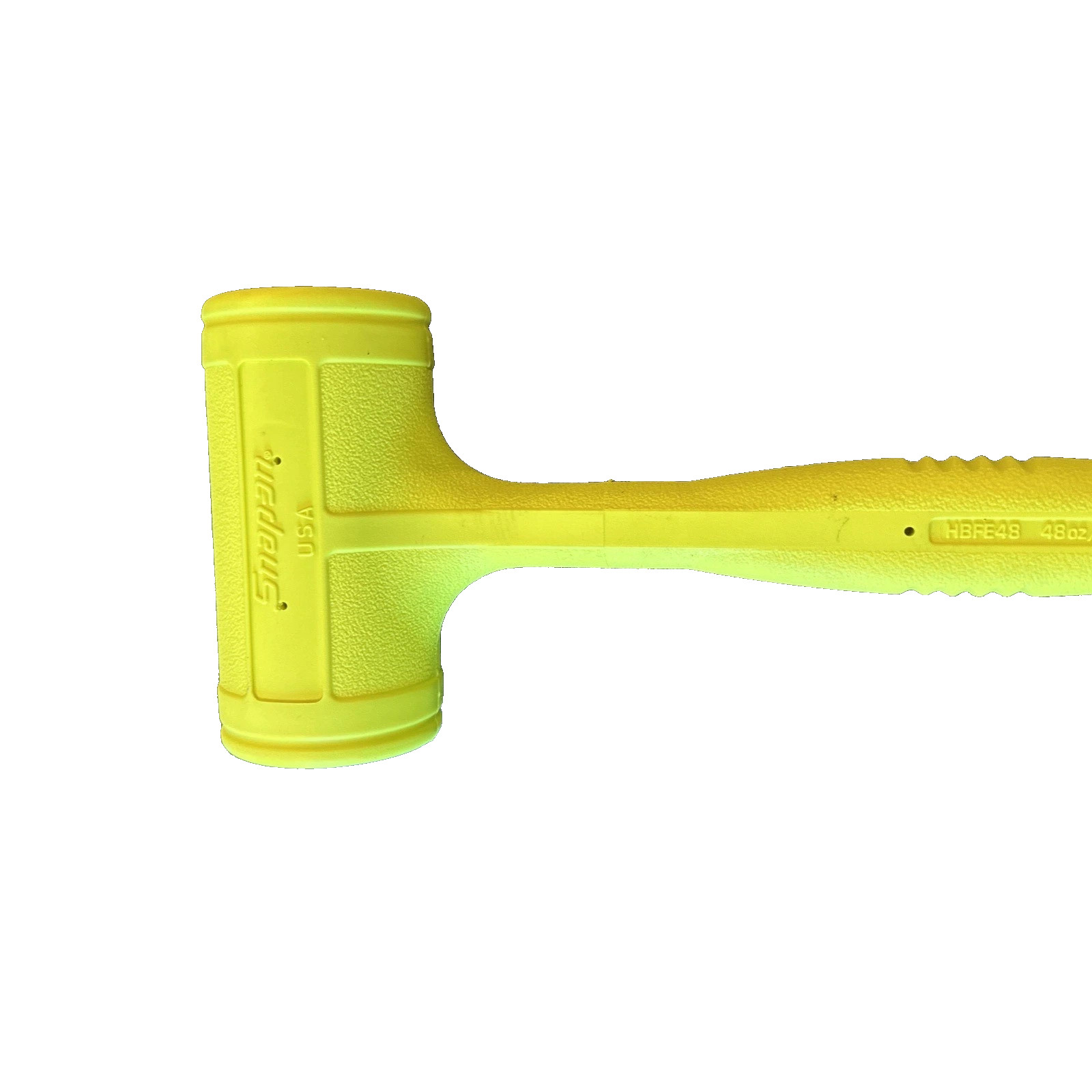 Snap On tools hbfe48HV 48 ounce soft grip dead blow hammer Hi-Viz Yellow New USA