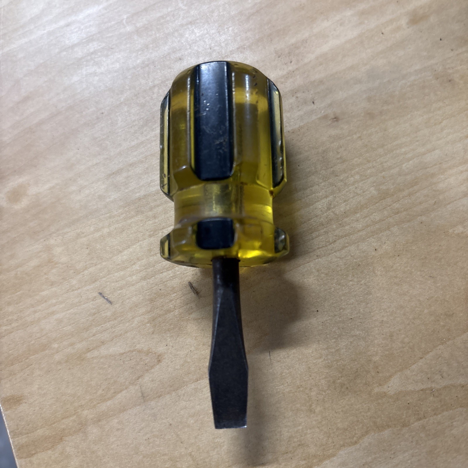 VERY RARE International Harvester Stubby Flat Blade Screwdriver 999-501 R1 USA
