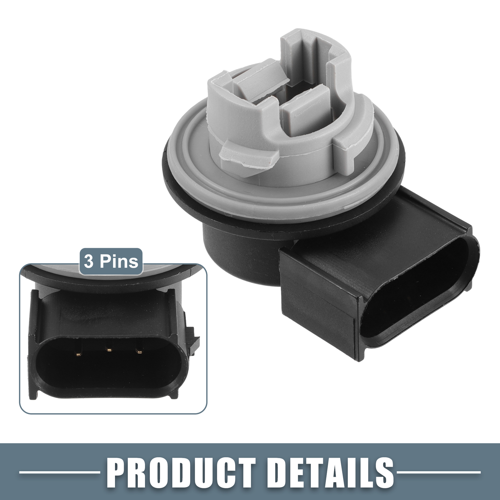Turn Signal Light Bulb Socket 2U5Z13411DA TWO Custom for Ford F-150 2009-2014
