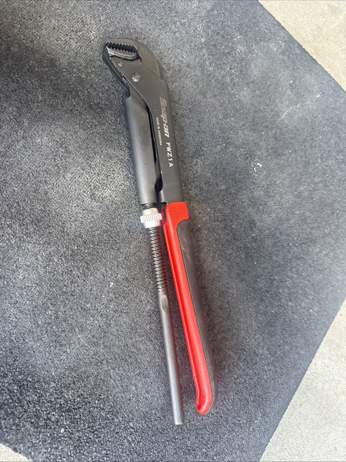 For Snap-on 13″ Long 1-3/4″ Jaw Soft Grip Adjustable Pliers Wrench (PWZ1A)